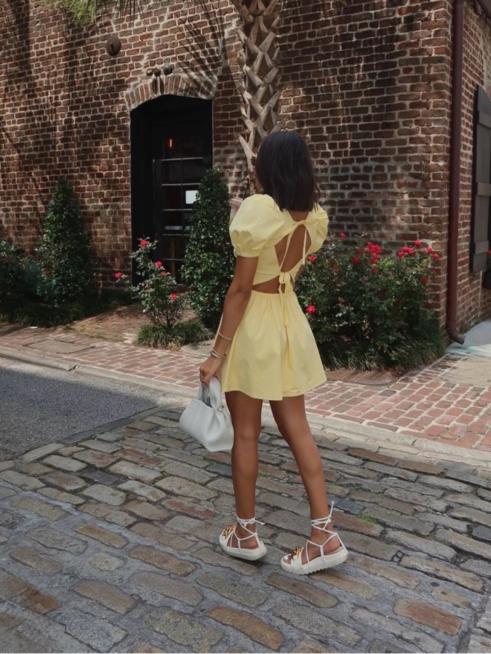LOVERS AND FRIENDS Dalia Yellow Mini Dress XS